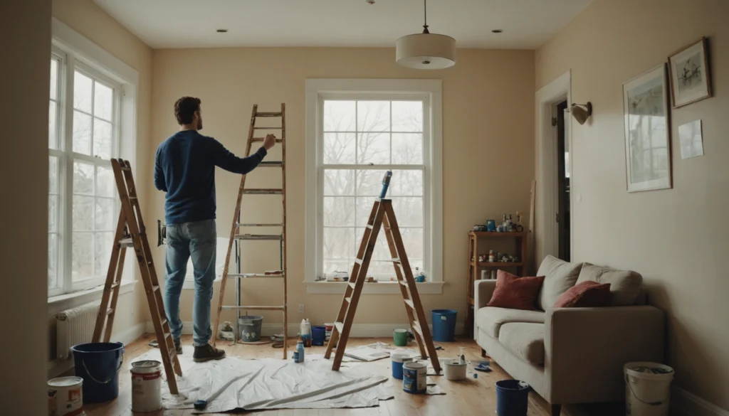 travaux peinture déductibles impôts résidence principale